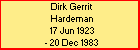 Dirk Gerrit Hardeman