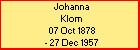 Johanna Klom