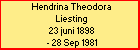 Hendrina Theodora Liesting