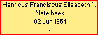 Henricus Franciscus Elisabeth (Henk) Netelbeek