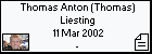 Thomas Anton (Thomas) Liesting