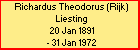 Richardus Theodorus (Rijk) Liesting