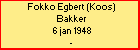 Fokko Egbert (Koos) Bakker