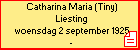 Catharina Maria (Tiny) Liesting