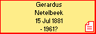 Gerardus Netelbeek