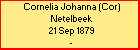 Cornelia Johanna (Cor) Netelbeek