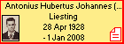 Antonius Hubertus Johannes (Ton) Liesting