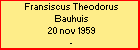 Fransiscus Theodorus Bauhuis