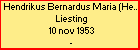 Hendrikus Bernardus Maria (Hennie) Liesting