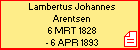 Lambertus Johannes Arentsen