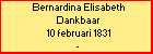 Bernardina Elisabeth Dankbaar