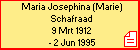 Maria Josephina (Marie) Schafraad