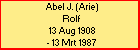 Abel J. (Arie) Rolf