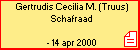 Gertrudis Cecilia M. (Truus) Schafraad