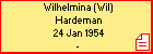Wilhelmina (Wil) Hardeman