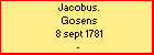 Jacobus. Gosens