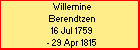Willemine Berendtzen