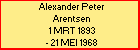 Alexander Peter Arentsen