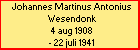 Johannes Martinus Antonius Wesendonk