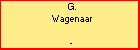G. Wagenaar