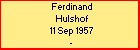 Ferdinand Hulshof