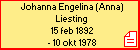 Johanna Engelina (Anna) Liesting