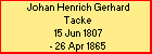 Johan Henrich Gerhard Tacke