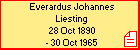 Everardus Johannes Liesting
