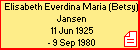 Elisabeth Everdina Maria (Betsy) Jansen