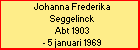 Johanna Frederika Seggelinck
