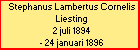 Stephanus Lambertus Cornelis Liesting