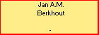 Jan A.M. Berkhout