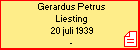 Gerardus Petrus Liesting
