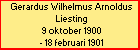 Gerardus Wilhelmus Arnoldus Liesting