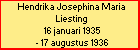 Hendrika Josephina Maria Liesting