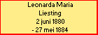 Leonarda Maria Liesting